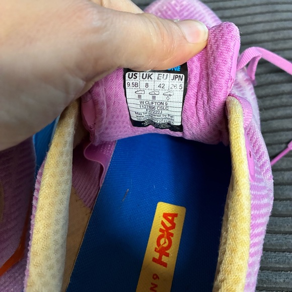 Hoka Clifton 9 Women’s Running Shoes 9.5 Pink Sweet Lilac - Picture 6 of 6
